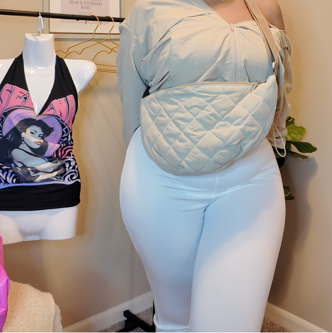 Don’t touch my bag, Crossbody bag tan